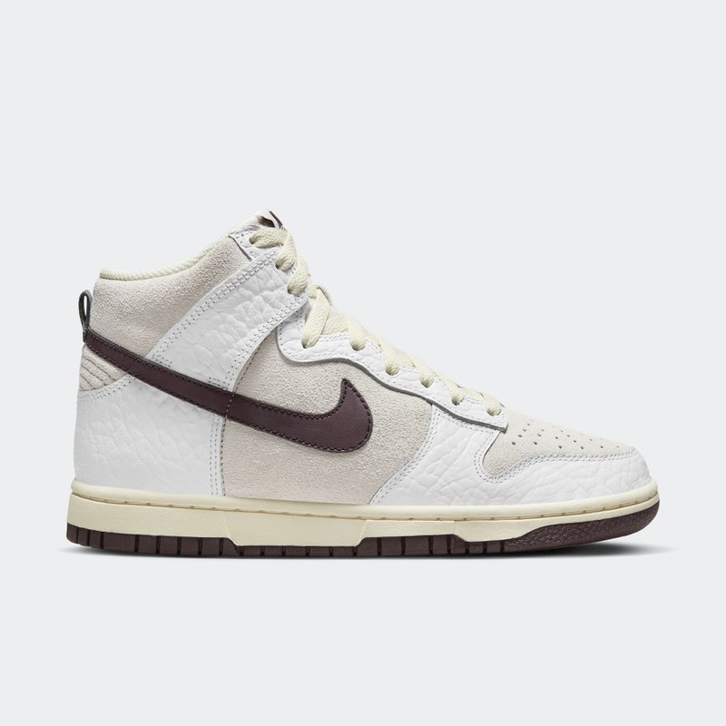 notre x nike dunk high light orewood brown